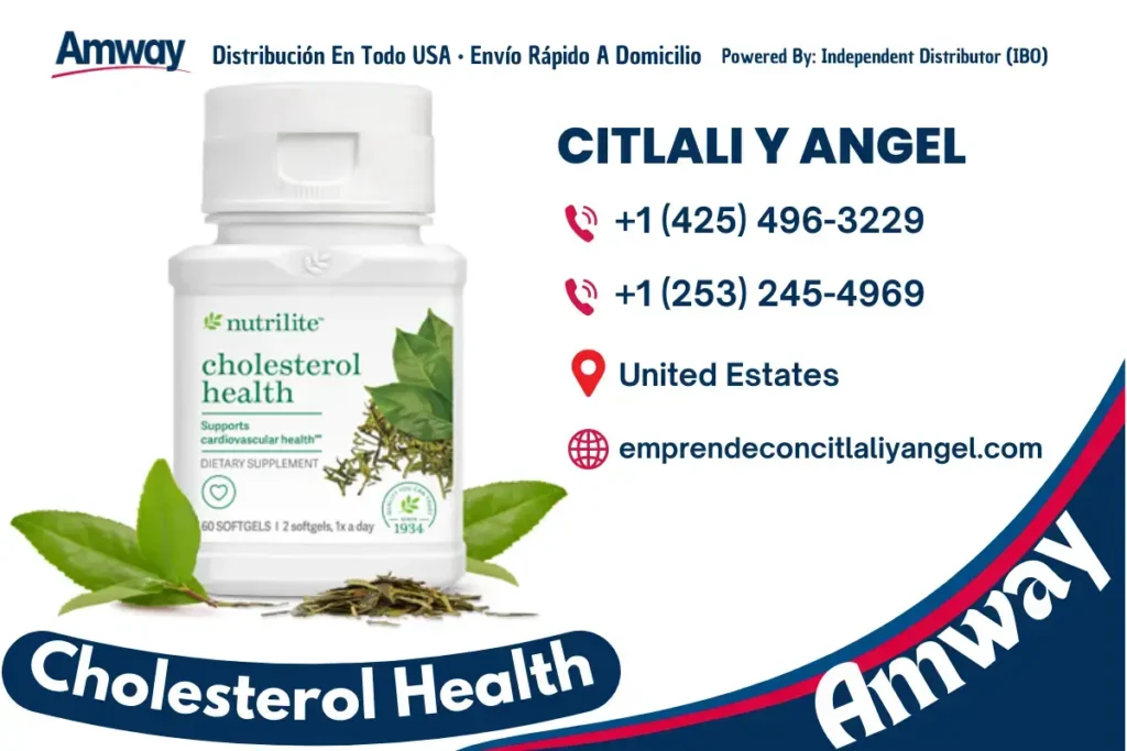 Nutrilite™ Cholesterol Health: El secreto vegetal que tu corazón estaba esperando ❤️🌿