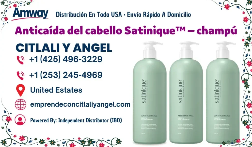 Anticaída del cabello Satinique™ - champú