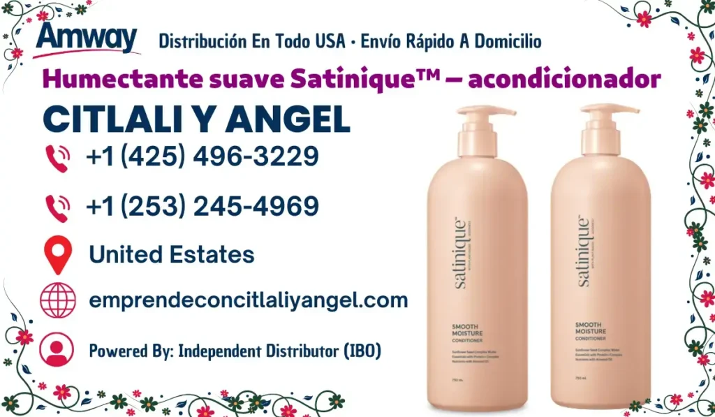 Humectante suave Satinique™ - acondicionador