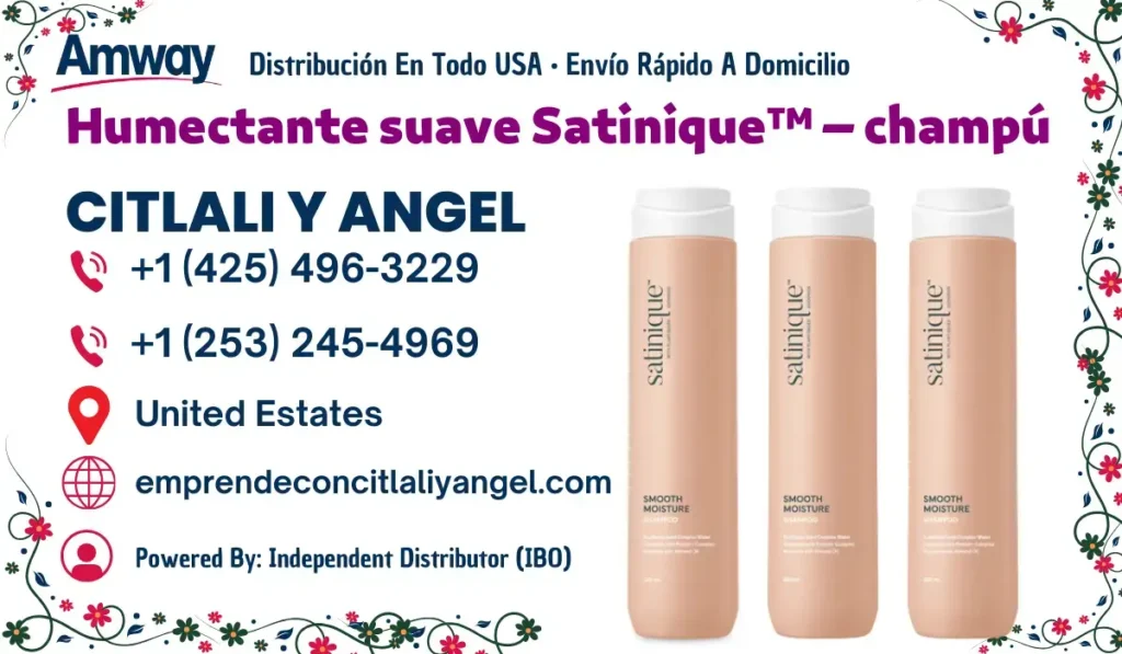 Humectante suave Satinique ™ - champú