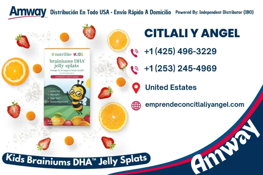 Kids Brainiums DHA: Omega-3 para mentes brillantes en crecimiento (el apoyo cerebral diario que tus hijos no sabían que necesitaban)