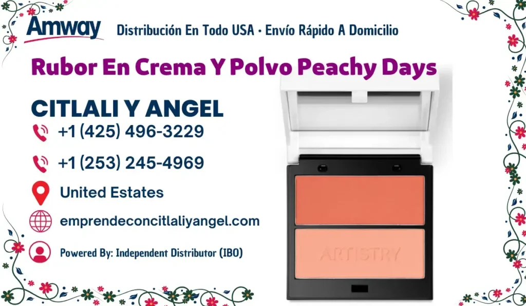 Rubor En Crema Y Polvo Peachy Days