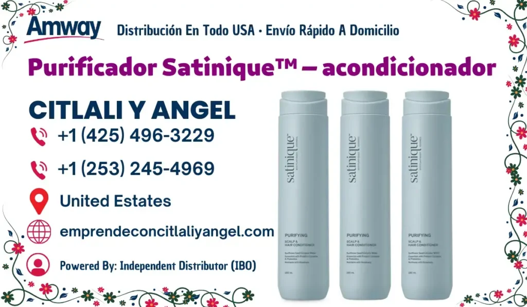 Purificador Satinique™ - acondicionador