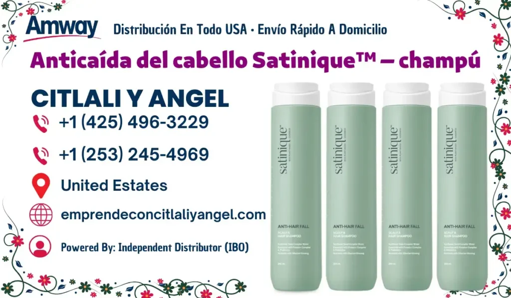 Anticaída del cabello Satinique ™ - champú