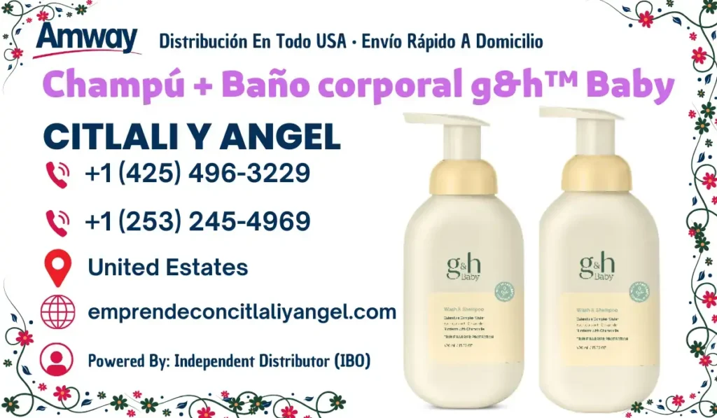 Champú + Baño corporal g8ht™ Baby