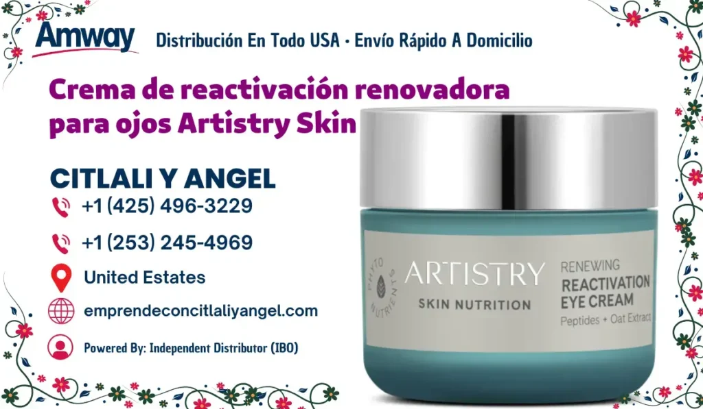 Crema de reactivación renovadora para ojos Artistry Skin