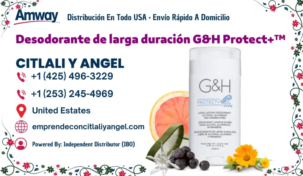 Desodorante de larga duración G8 H Protect+™