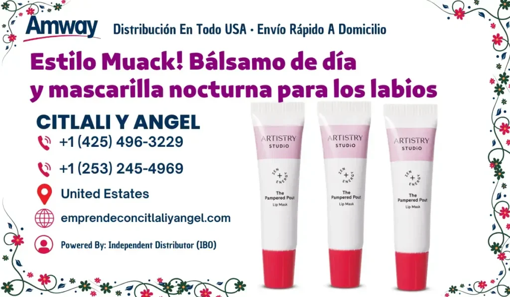 Estilo Muack! Bálsamo de día y mascarilla nocturna para los labios