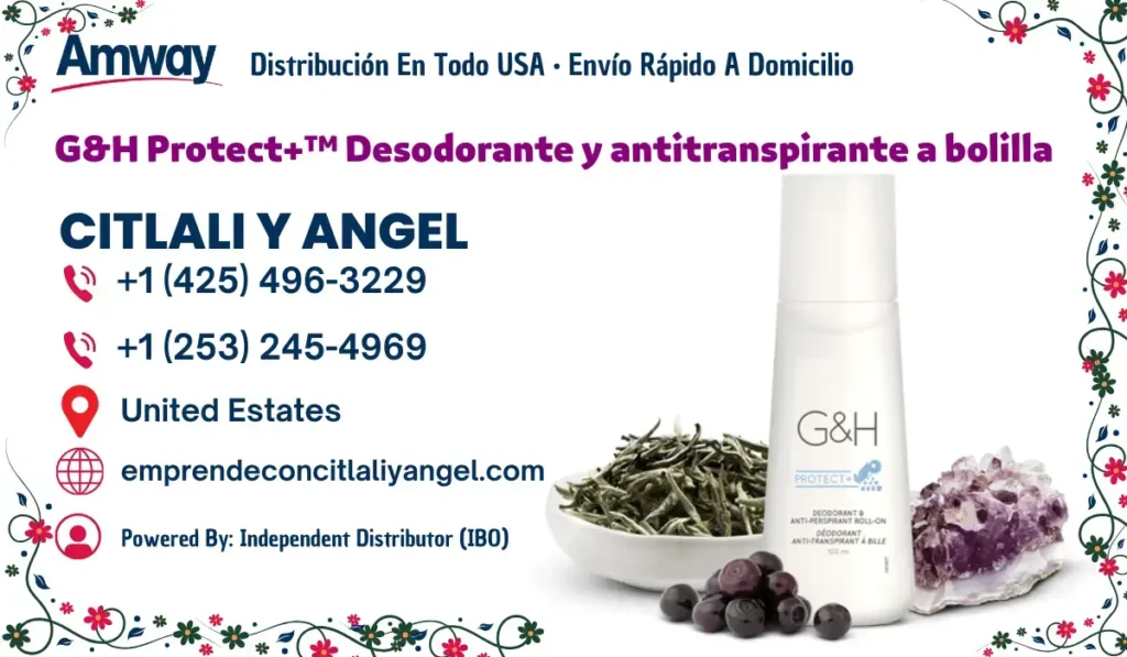 G8H Protect+™ Desodorante y antitranspirante a bolilla