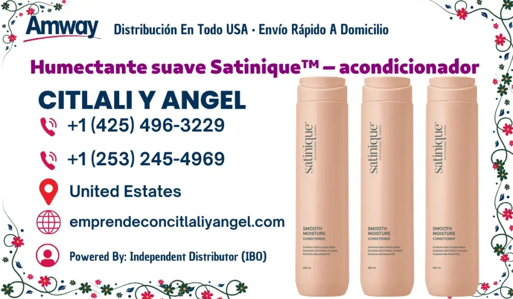 Humectante suave Satinique ™ - acondicionador