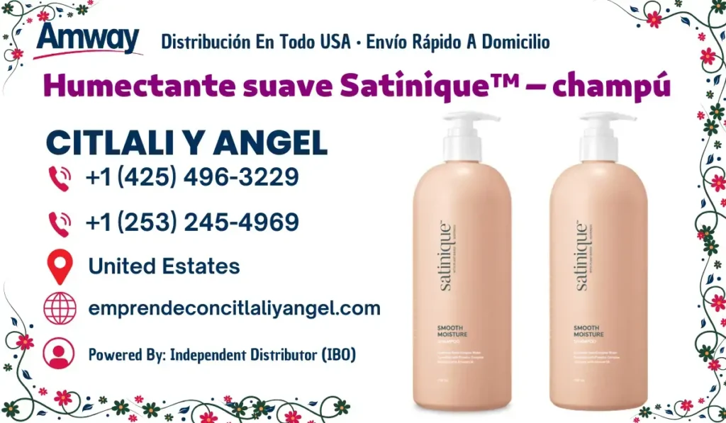 Humectante suave Satinique ™ - champú