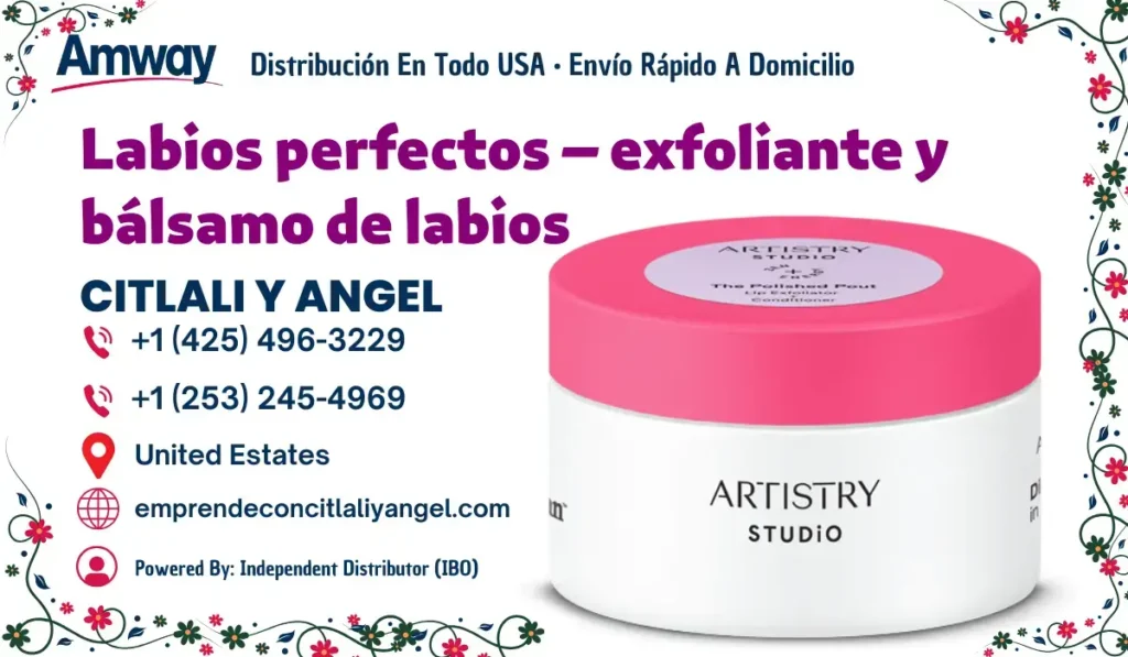 Labios perfectos - exfoliante y bálsamo de labios ARR