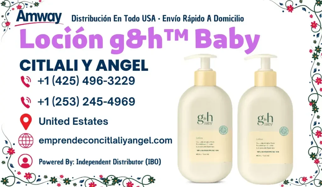 Loción g&ht™ Baby