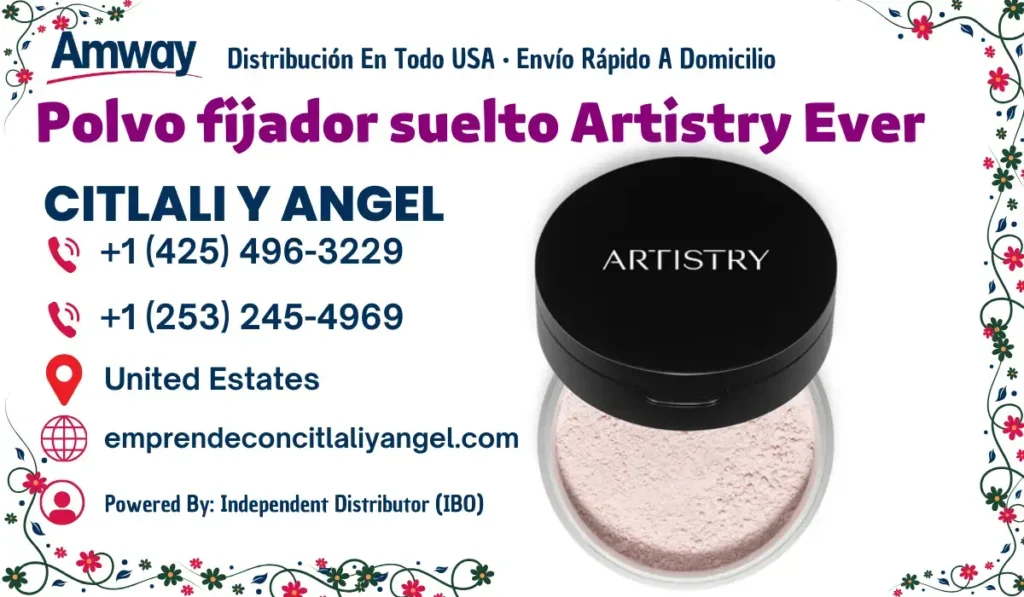 Polvo fijador suelto Artistry Ever