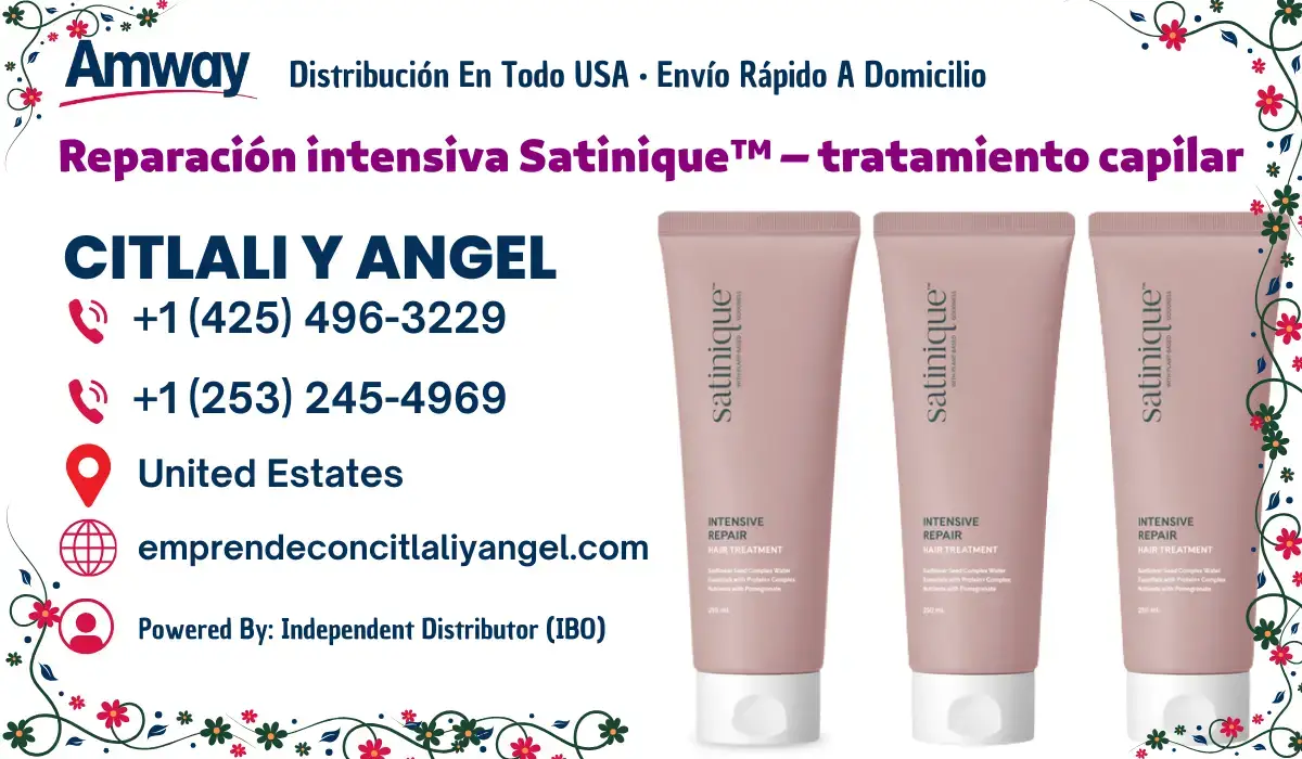 Reparación intensiva Satinique ™ - tratamiento capilar