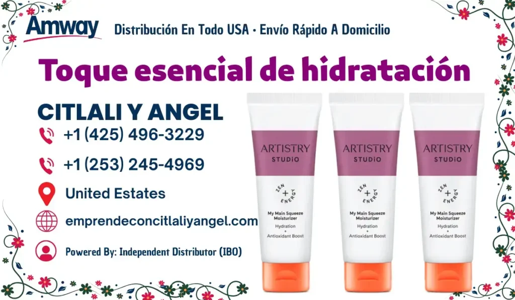 Toque esencial de hidratación